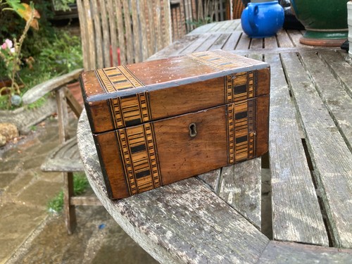 Antique tunbridge ware - antique,