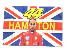 LEWIS HAMILTON FORMULA 1 FERRARI FLAG BRAND NEW FREE UK 48HR POST