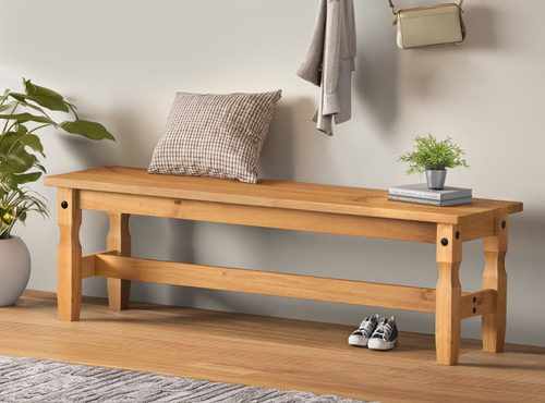 Corona dining bench - 5'0",