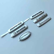 Ellipse Long Silver Bar Badge