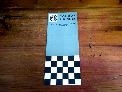 Genuine paint swatches mg - genuine, swatches,