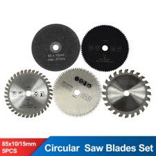 5 X85mm Circular Saw Blades HSS & TCT Carbide & Diamond Wood Cutting Discs Wheel