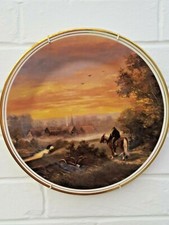 Evening's Repose Charms of Country Life 10” Plate by Elisabeth Partz-Kalich