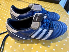 Adidas Kaiser 5 Blue Football Boots Size UK 9