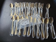 12 Spoon & 12 Fork All Gold