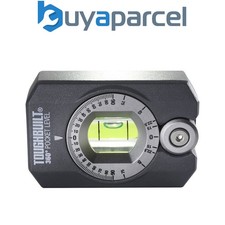 ToughBuilt TB-H2-L-4R Magnetic Mini Pocket Level 360 Degree Spirit Level