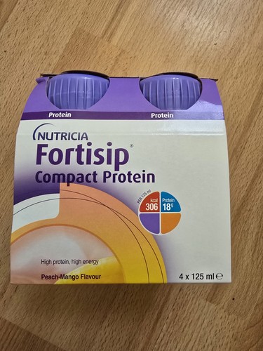 Fortisip peach protein drinks - fortisip,