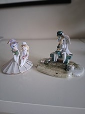 Vintage Zampiva Style Figurines x 2