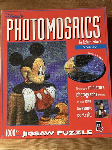 Disney photomosaics mickey - photomosaics,