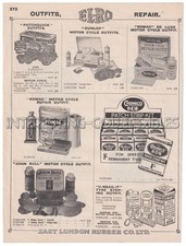 Dunlop / Romac / Patchquick / U-Need-It - Motor Cyle Repair Kit Advert - e234