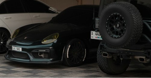 Front bumper gt4 - bumper, porsche