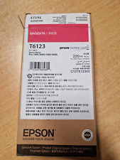Genuine Epson T6123 Magenta