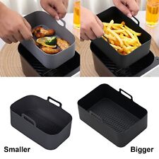Air Fryer Silicone Pot Basket  Accessories.Reusable.Air Fryer Silicone.Liners UK