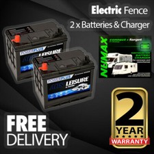 2 x L85 Leisure Batteries 85ah