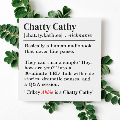 Chatty cathy personalised - chatty,