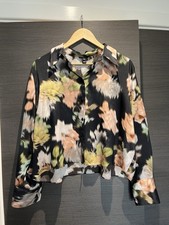 Short Floral Thin Shirt Size