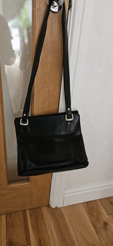 Texier black leather vintage