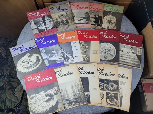 Vintage dutch kitchen magazine - vintage,