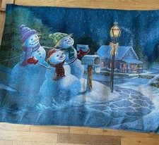 Fibre Optic Light up LED Canvas/Picture Christmas ‘ Letter to Santa ‘ 92 x66 cm