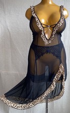 Long Length Nightdress Black &