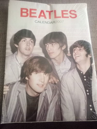 Beatles calendar 2007 wrapped - beatles,