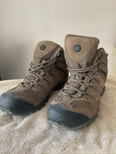 Nevados Light Brown Laced Hi-Top Boots for Walking/Hiking UK Size 10