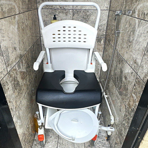 Commode wheelchair wheeled - commode,