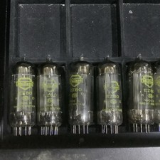 Mullard EZ80 Square Getter Valve Tube - Test Good - 1 Piece (British Made)