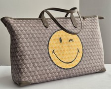 Anya Hindmarch I Am A Plastic Bag Wink Zipped Tote Bag