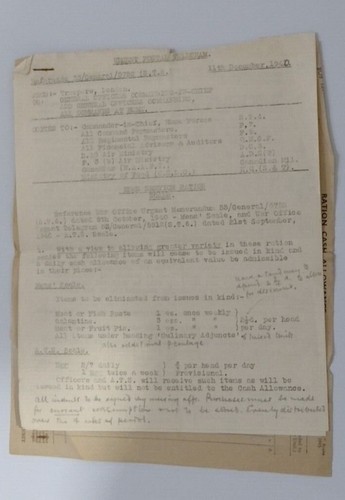Ww2 militaria document - militaria,