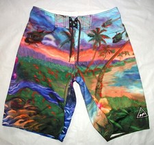 BILLABONG Army Jungle SWIM SURF BOARD Beach Shorts 30 SWIMMING SWIMWEAR TRUNKS