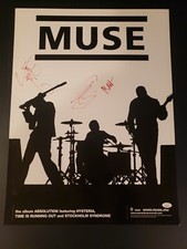Muse Absolution Autographed