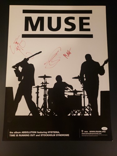 Muse absolution autographed - muse,