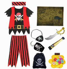 Kids Pirate Costume Boys Fancy