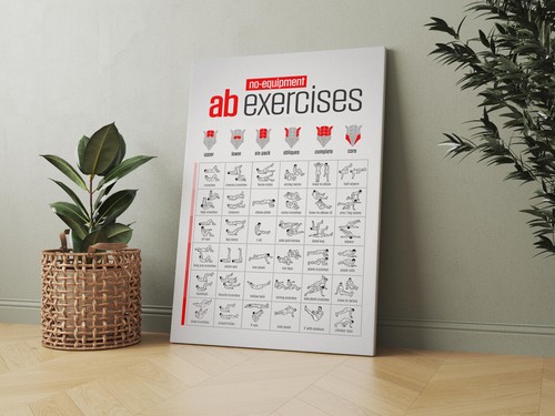 Workout exercises chart - workout,
