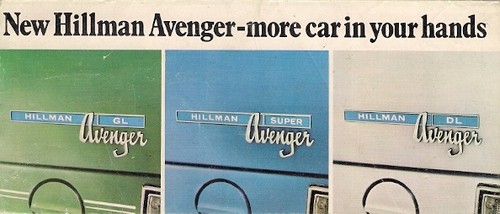 Hillman avenger 1970 - avenger, uk