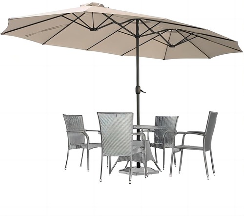 15x9ft large patio - patio, umbrella