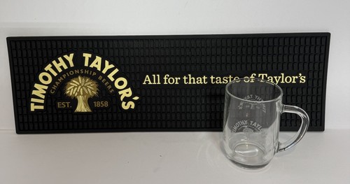 Timothy taylor rubber beermat - timothy,