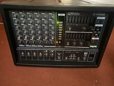 Yamaha EMX66M Powered Mixer Works But Has Issues See Description