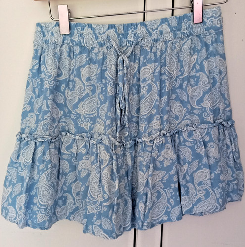 New zara skort blue white - *new*,