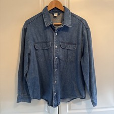 H&M Denim Shirt, Size M
