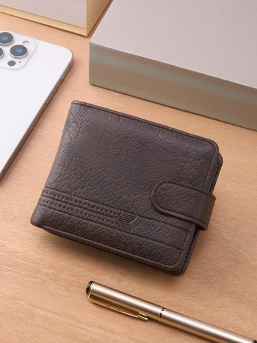 Mens leather wallet slim - leather,