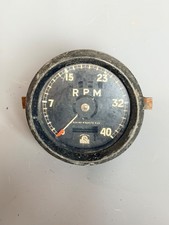 Vintage Smiths RPM Gauge