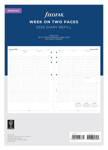 Filofax system planner refill - filofax,