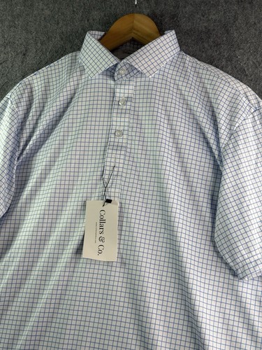 Collars blue white - collars, &