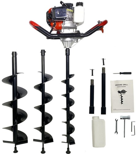 52cc petrol earth - auger, fence