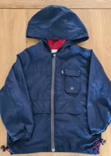 Boys NAVY ZARA light Weight Jacket Age 5 Yrs