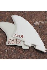 Brand New FCS2 Panda Twin Keel Fins Glass Midlength Fish Egg Surfboard 