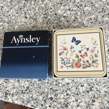 AYNSLEY cottage Garden Coasters (6)