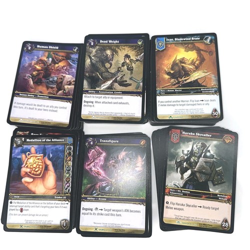 World warcraft trading card - of,